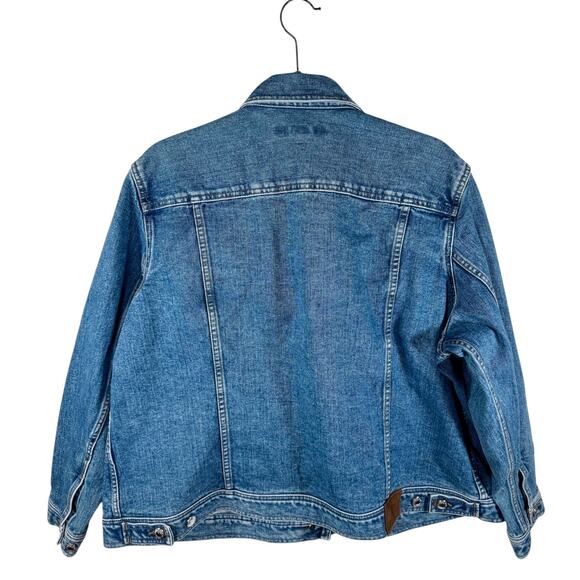 Ralph Lauren Jeans Co Women's 2X Button Front Denim Jean Jacket 100% Cotton - Picture 2 of 12